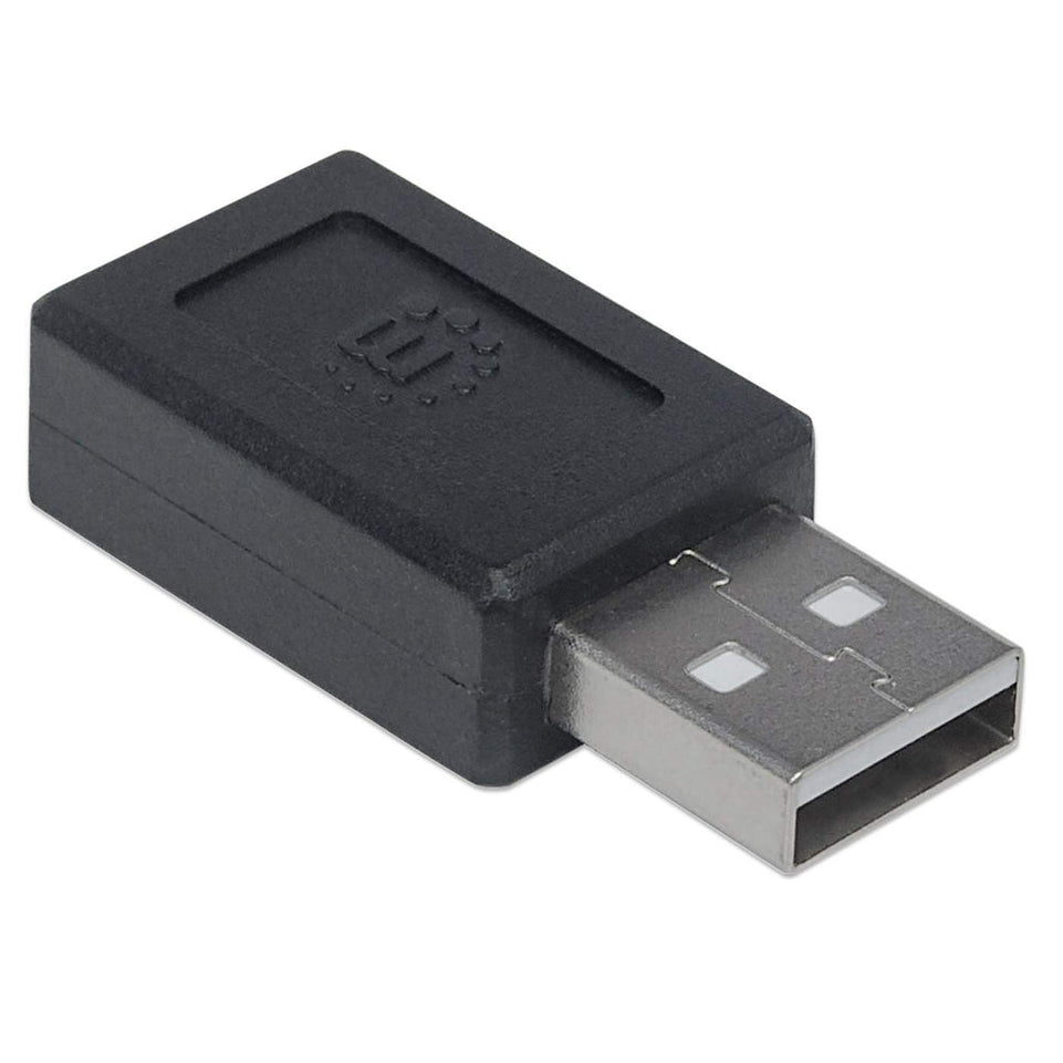 MANHATTAN USB 2.0 Typ C Adapter Typ C-Buchse auf A-Stecker