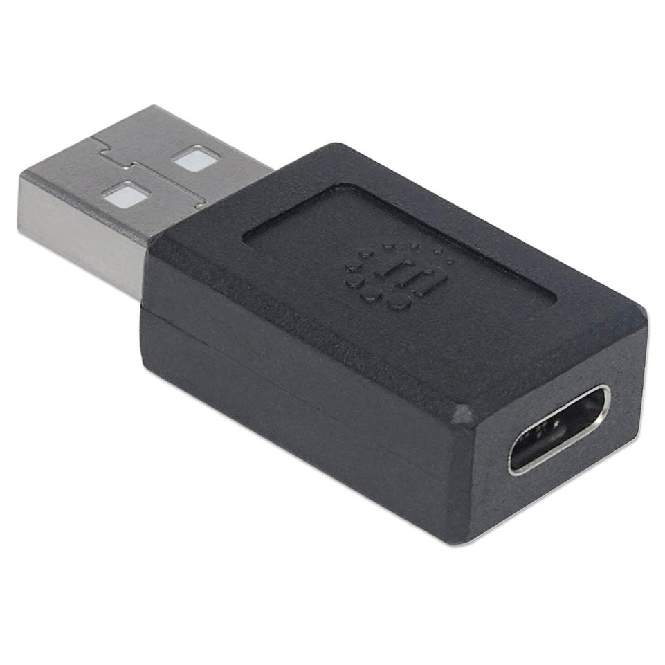 MANHATTAN USB 2.0 Typ C Adapter Typ C-Buchse auf A-Stecker