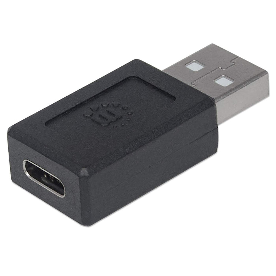 MANHATTAN USB 2.0 Typ C Adapter Typ C-Buchse auf A-Stecker