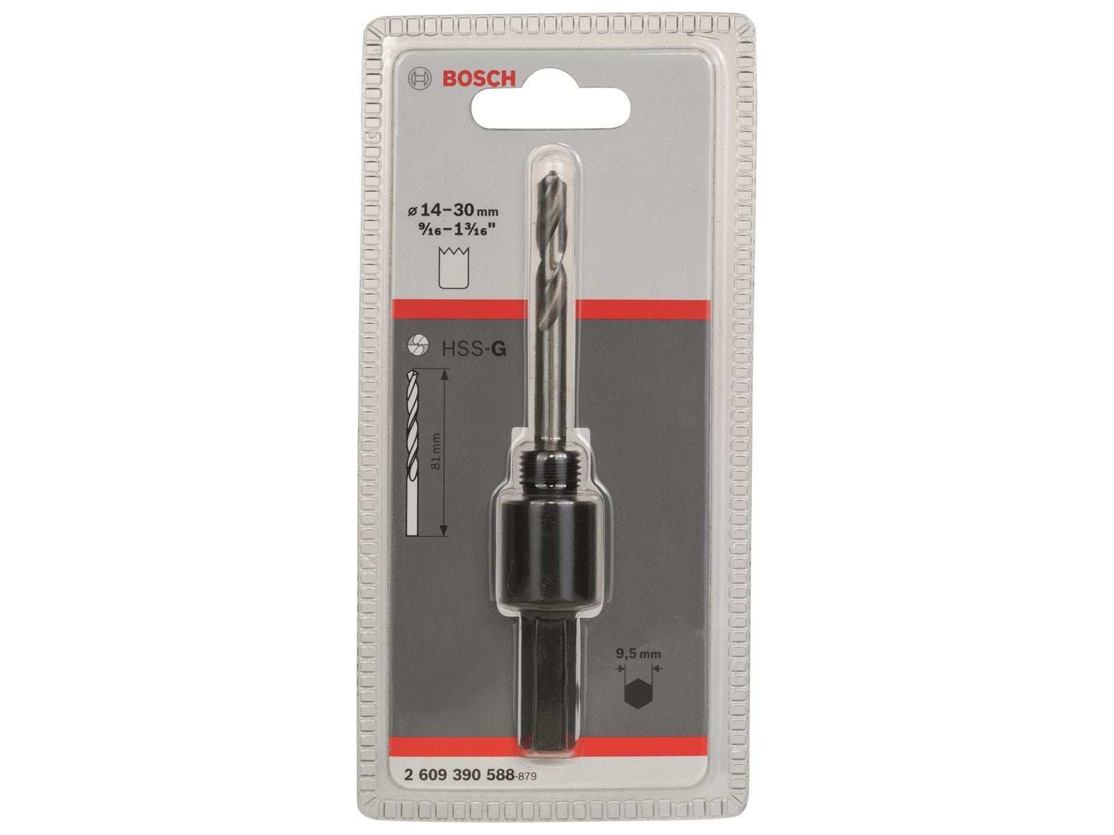 Bosch hulsavsadapter med borebit