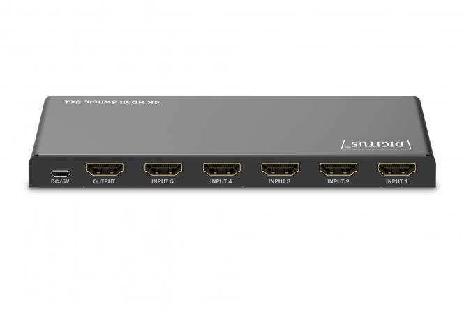 DIGITUS 4K HDMI Switch, 5x1