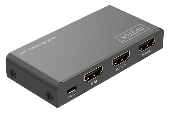 DIGITUS 4K HDMI Splitter, 1x2