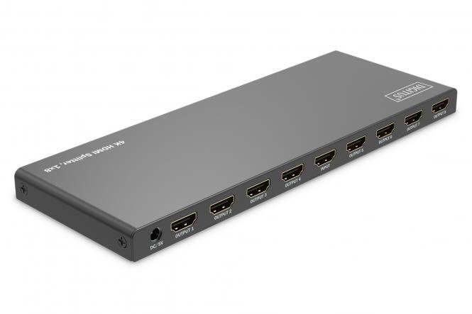 DIGITUS 4K HDMI Splitter, 1x8