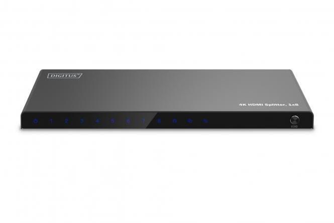 DIGITUS 4K HDMI Splitter, 1x8