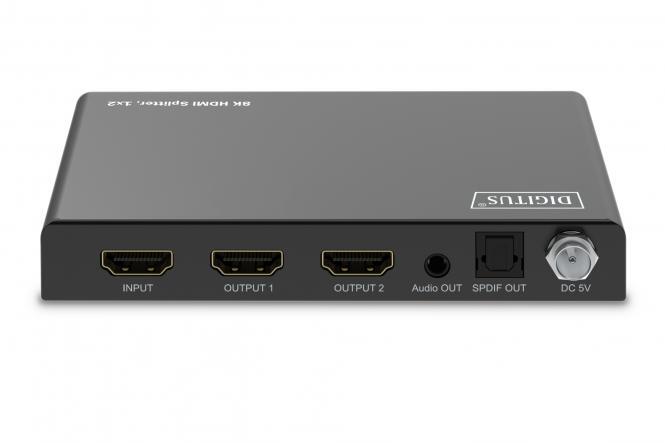 DIGITUS 8K HDMI Splitter, 1x2