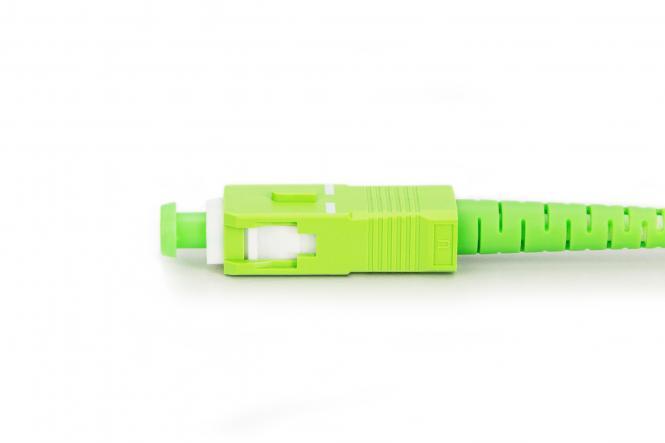 DIGITUS Glasfaser Patchkabel, SC/APC – SC/APC, 1 m