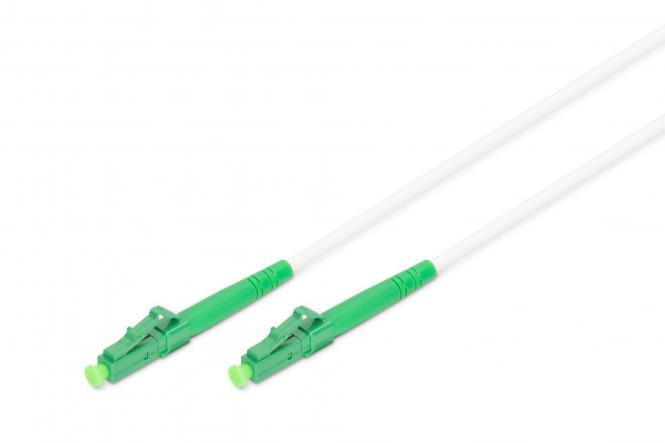 DIGITUS Glasfaser Patchkabel, LC/APC – LC/APC, 1 m