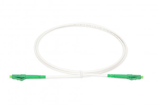 DIGITUS Glasfaser Patchkabel, LC/APC – LC/APC, 1 m