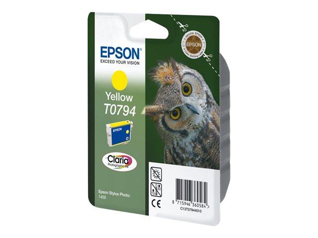 Epson Original T0794 Druckerpatrone gelb 885 Seiten 11ml (C13T07944010)