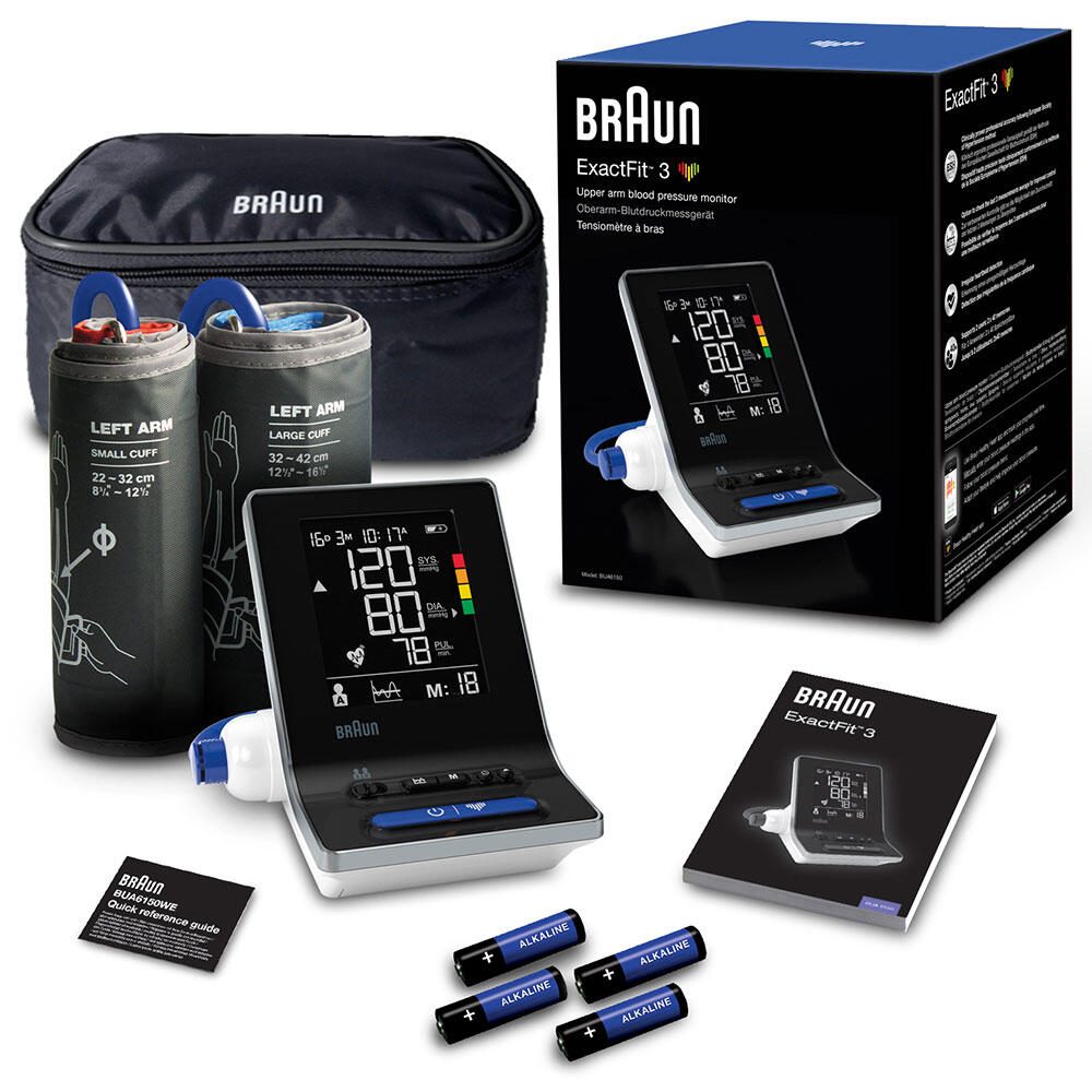 Braun Blutdruckmessgerät BUA 6150 Exact Fit 3 (016508)