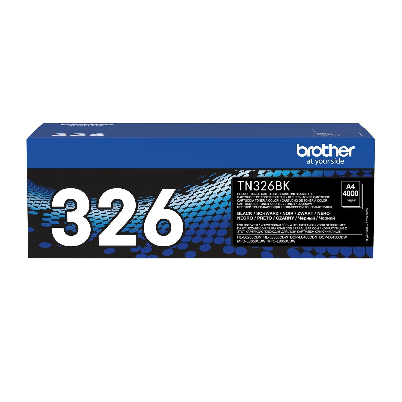 Brother Original TN326BK Toner schwarz 4.000 Seiten (TN-326BK)