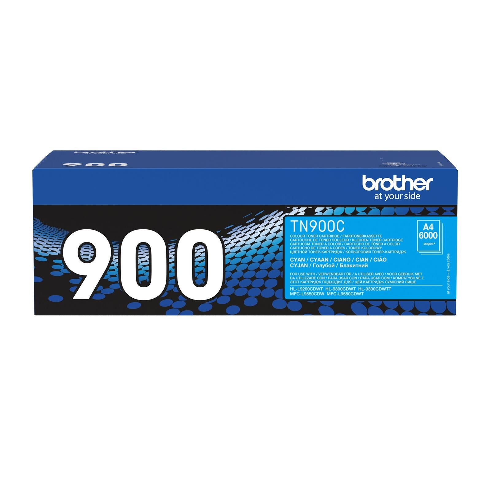 Brother Original TN900C Toner cyan 6.000 Seiten (TN-900C)