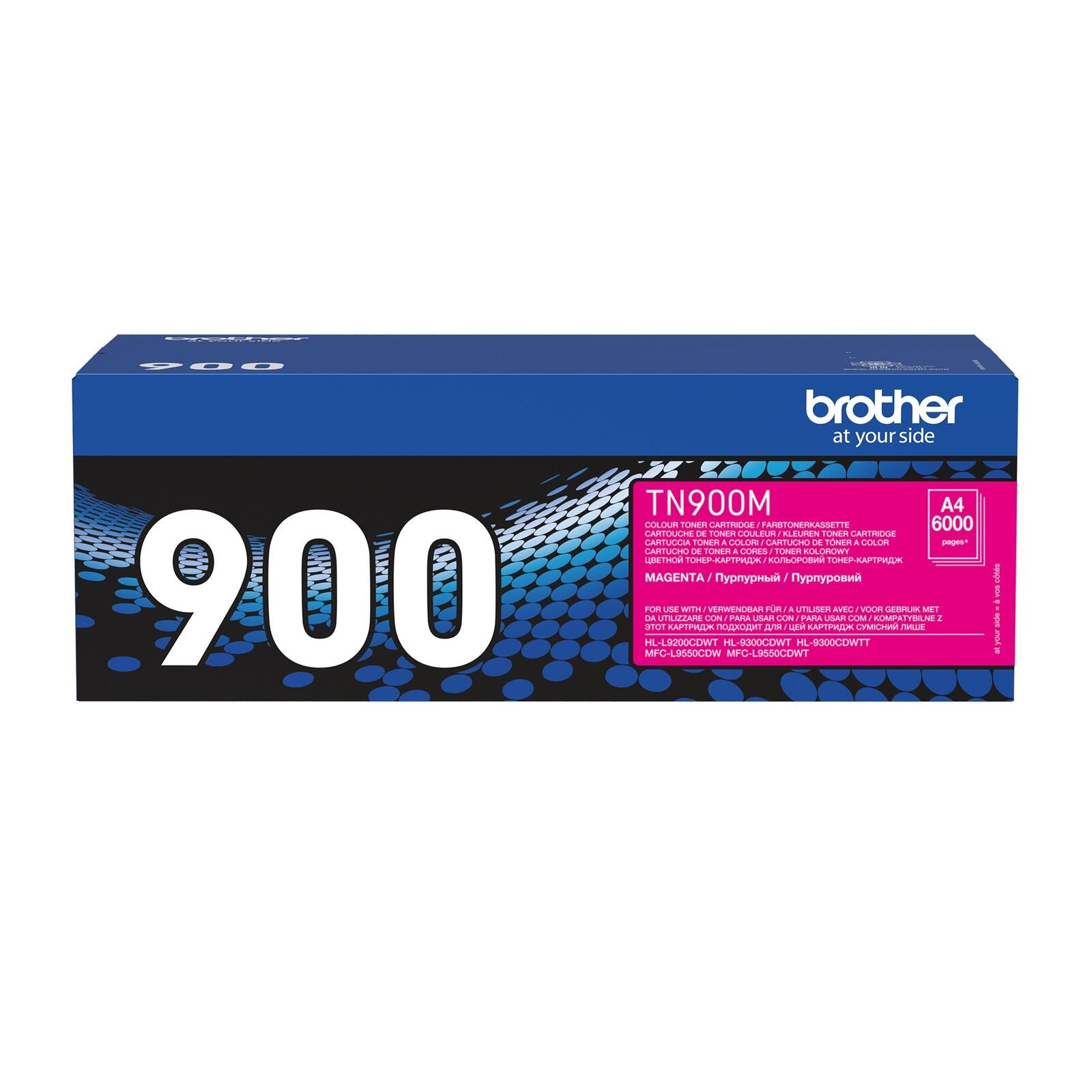 Brother Original TN900M Toner magenta 6.000 Seiten (TN-900M)