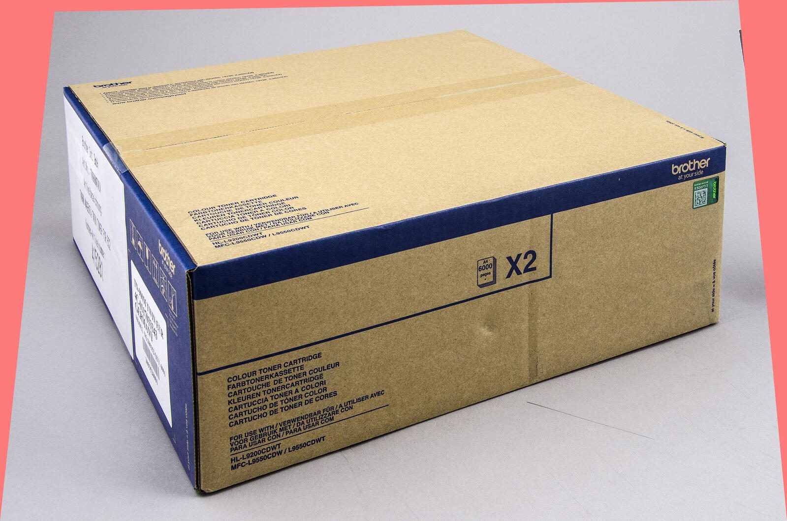 Brother Original TN900M Toner Doppelpack magenta 2x 6.000 Seiten (TN-900MTWIN)