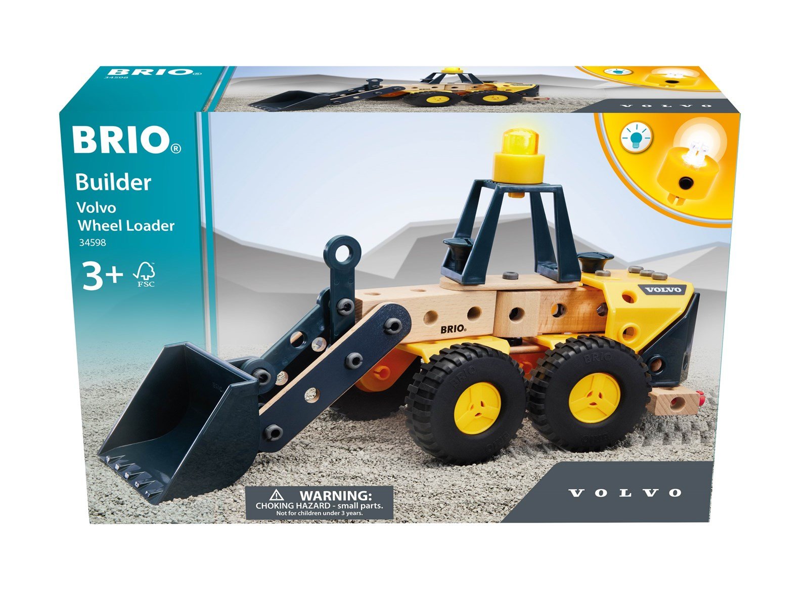 Brio Builder Volvo Wheel Loader
