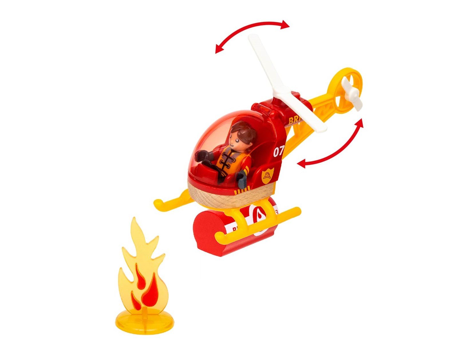 Brio Rescue Team Train Set