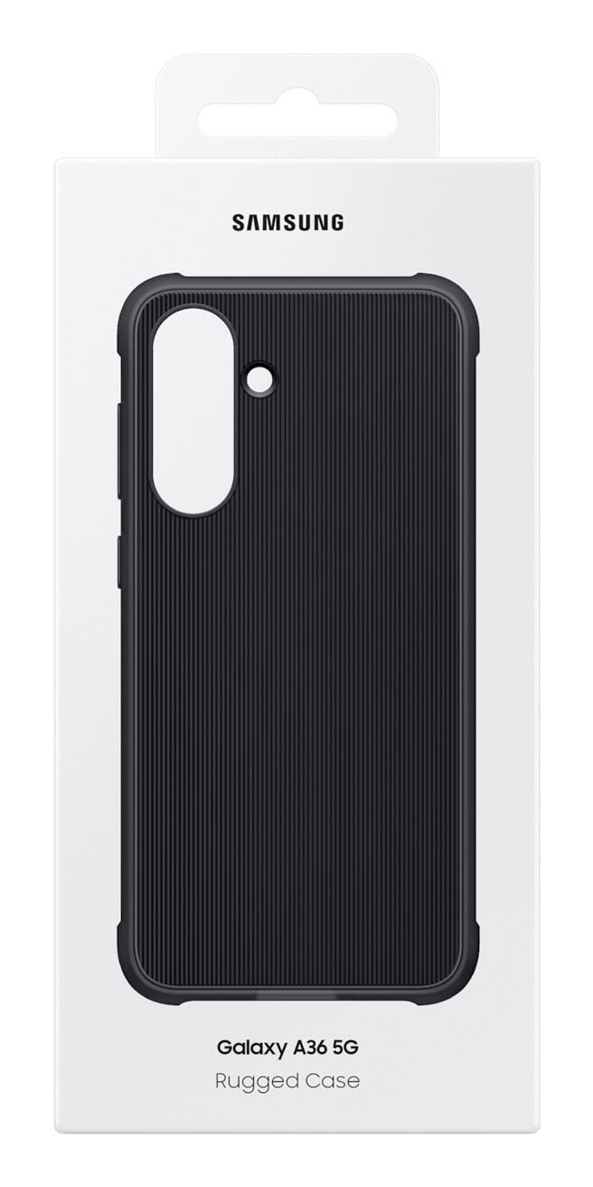 Samsung Rugged Case für Galaxy A36 schwarz