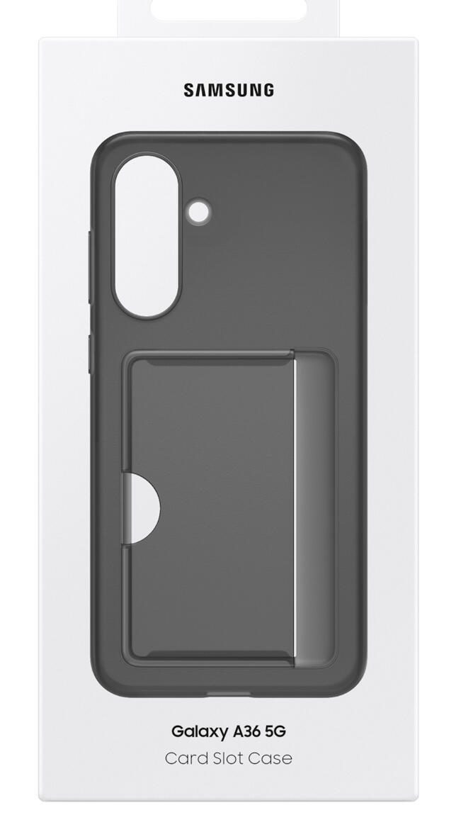 Samsung Card Slot Case für Galaxy A36 schwarz