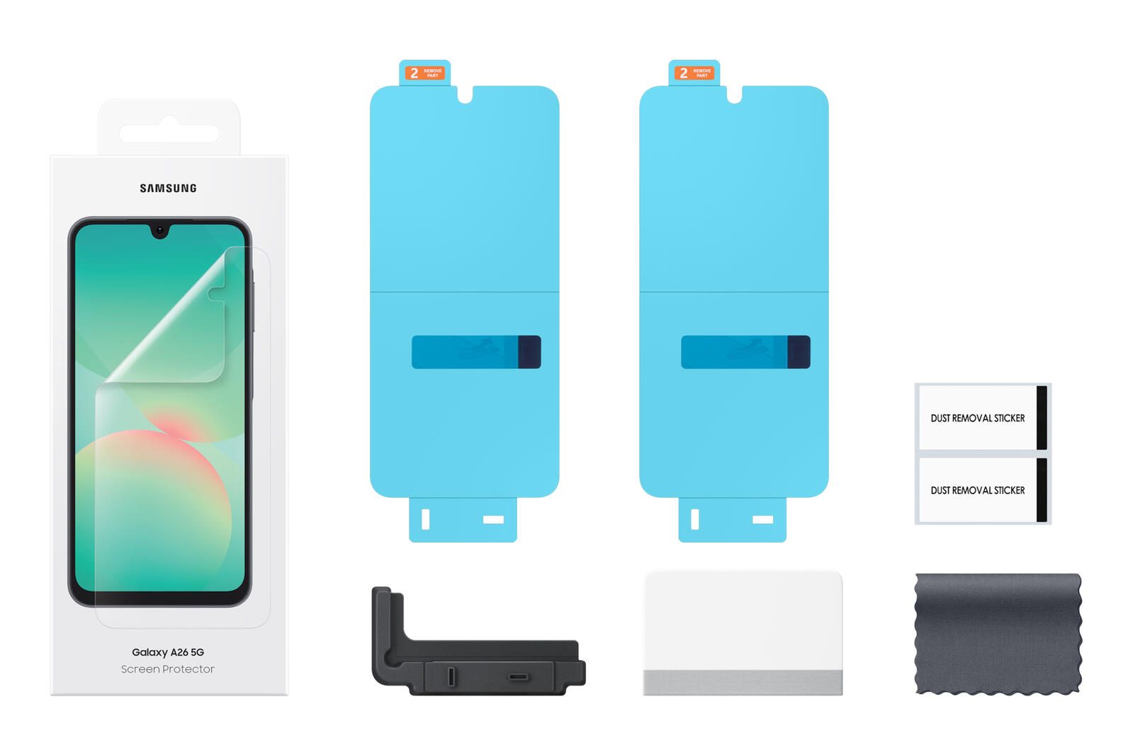 Samsung Screen Protector für Galaxy A26 transparent