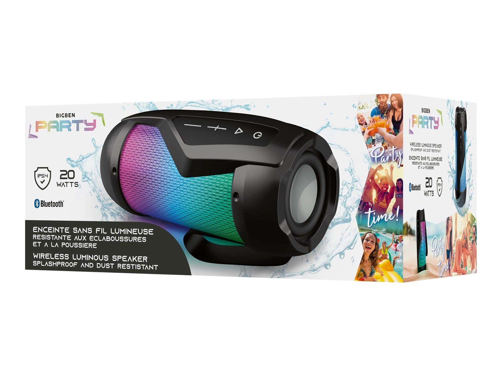 BigBen Interactive Wireless Luminous Speaker