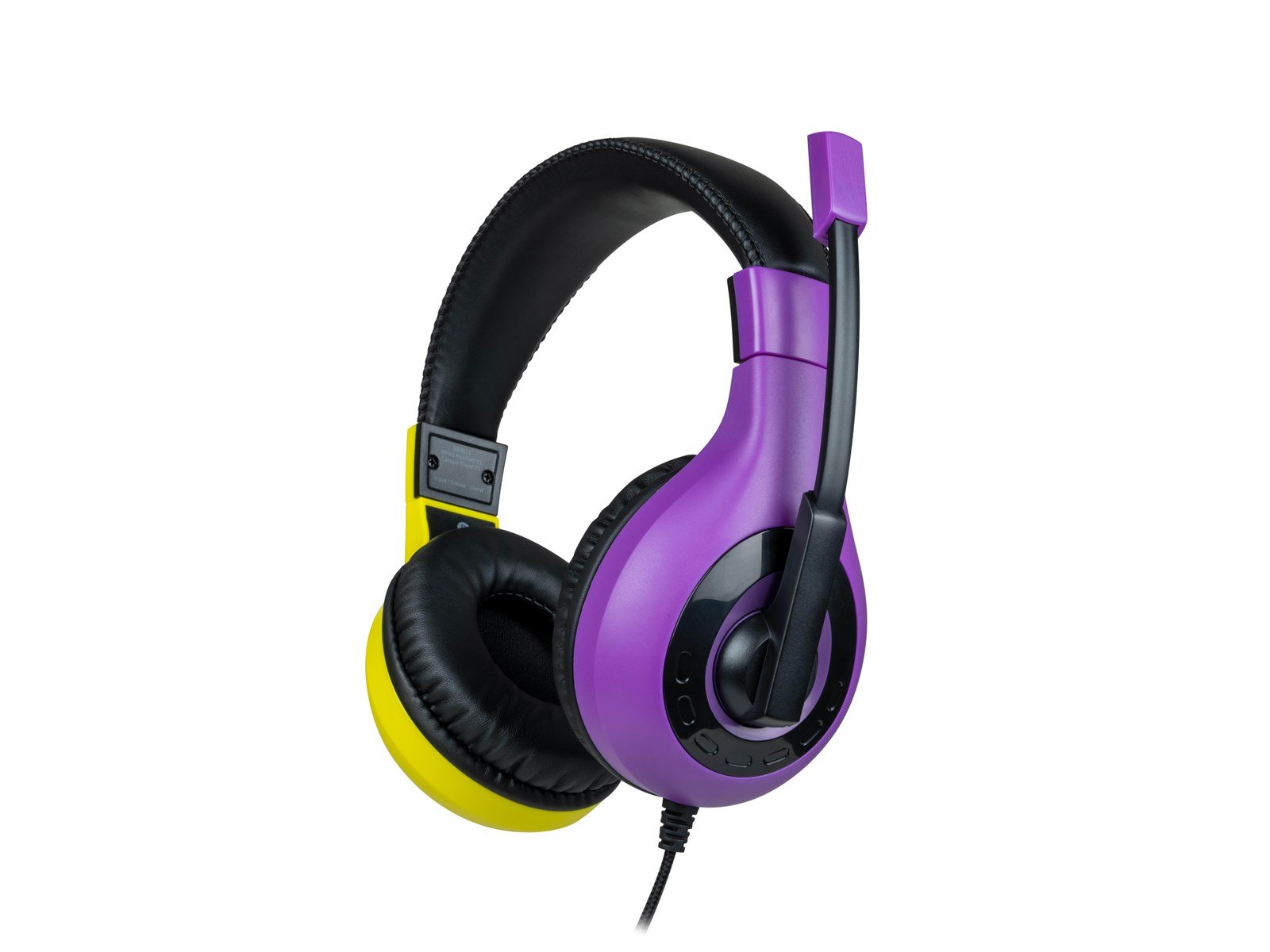 BigBen Interactive Stereo Gaming Headset V1 - Purple + Yellow