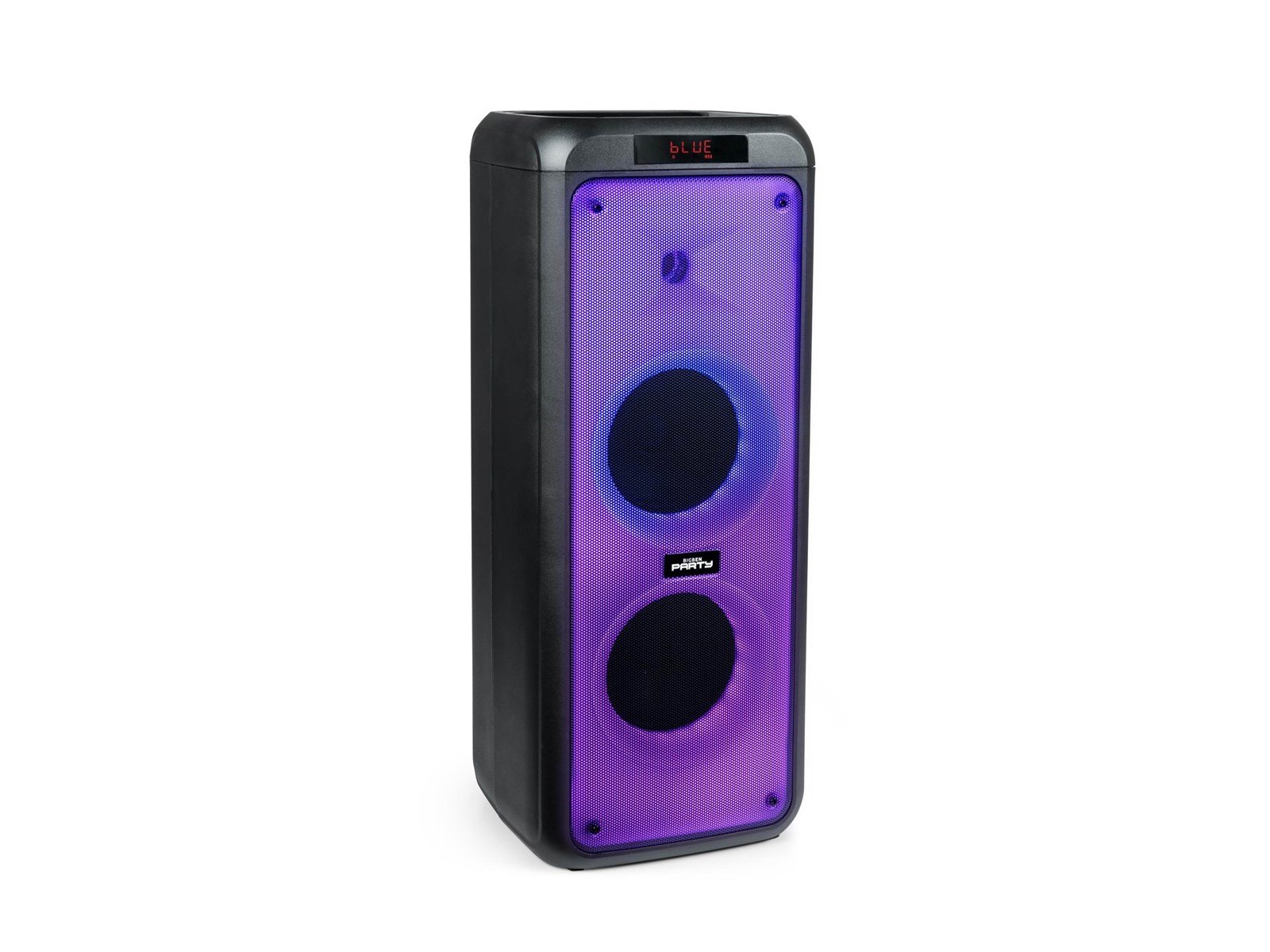 BigBen Interactive Party High Power Bluetooth Speaker X-Large with RGB + 2 Mics
