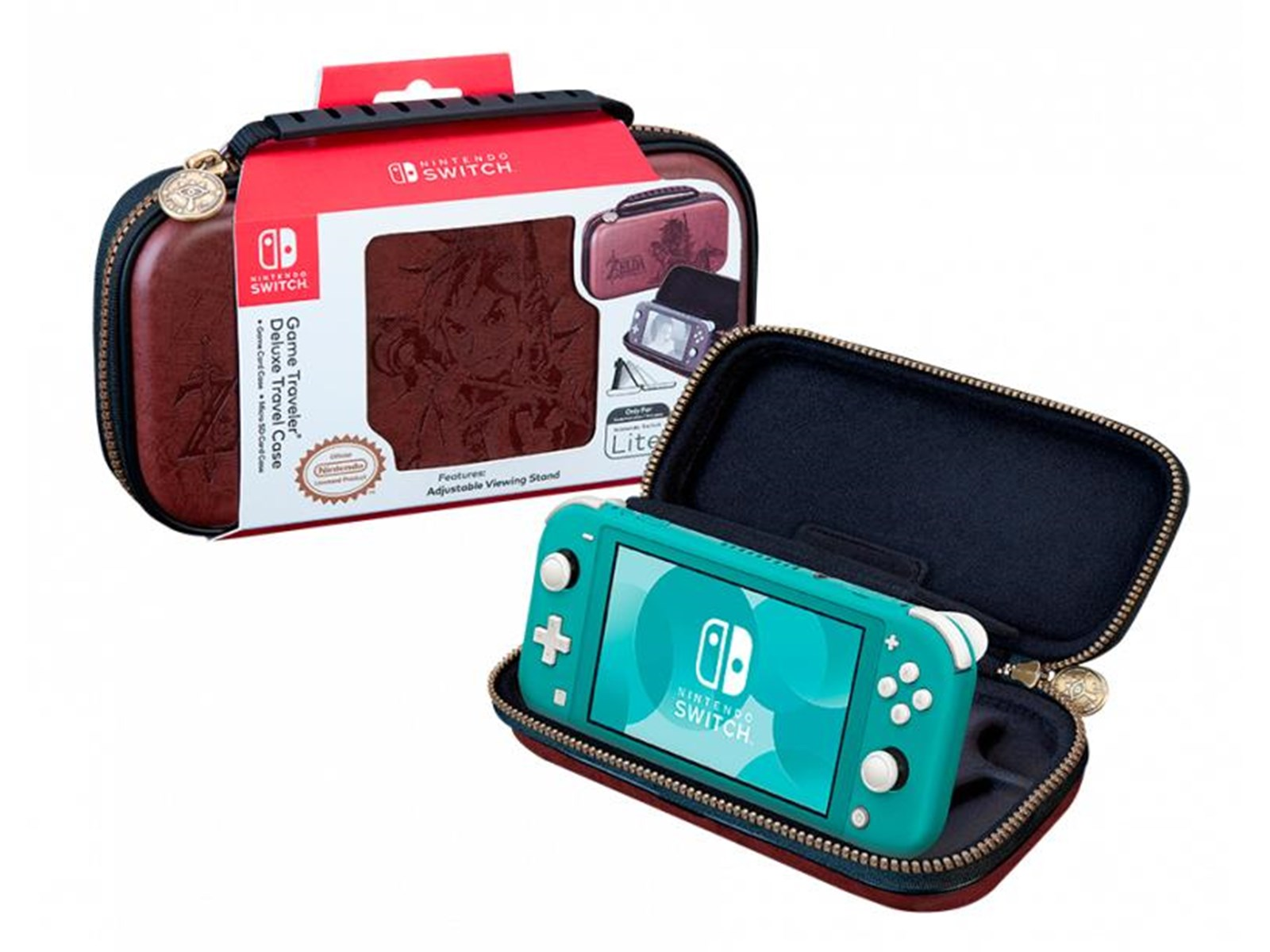 BigBen Interactive Official Travel Case (Legend of Zelda: Breath of the Wild) - Miscellaneous Zubehör für Spielkonsole - Nintend