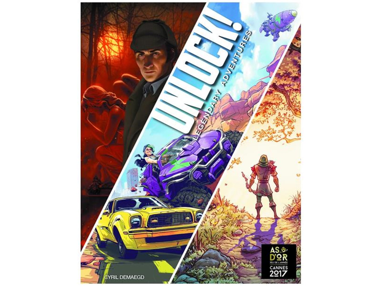 Asmodee Unlock 9 Legendary Adventures (ENG)