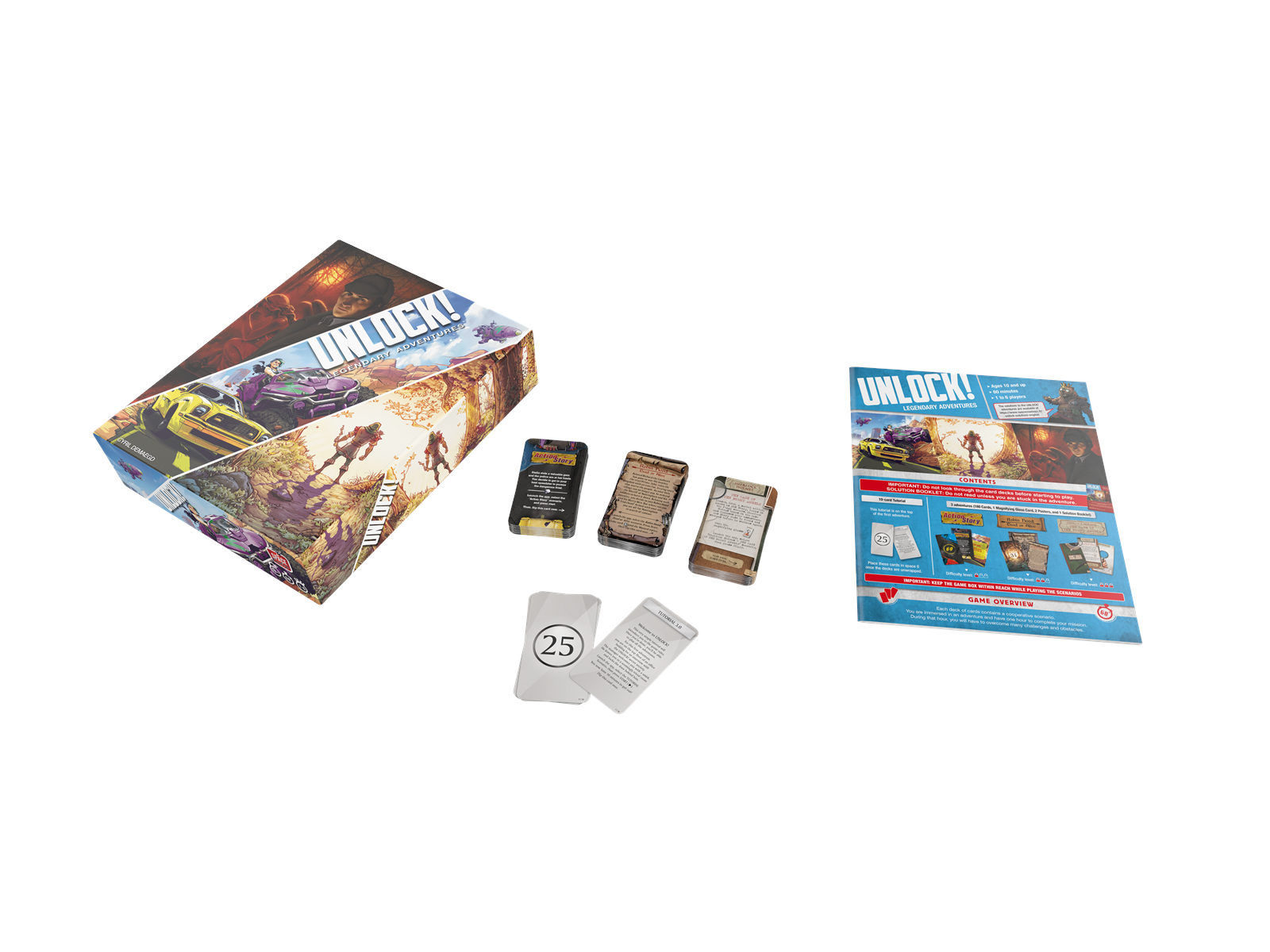 Asmodee Unlock 9 Legendary Adventures (ENG)