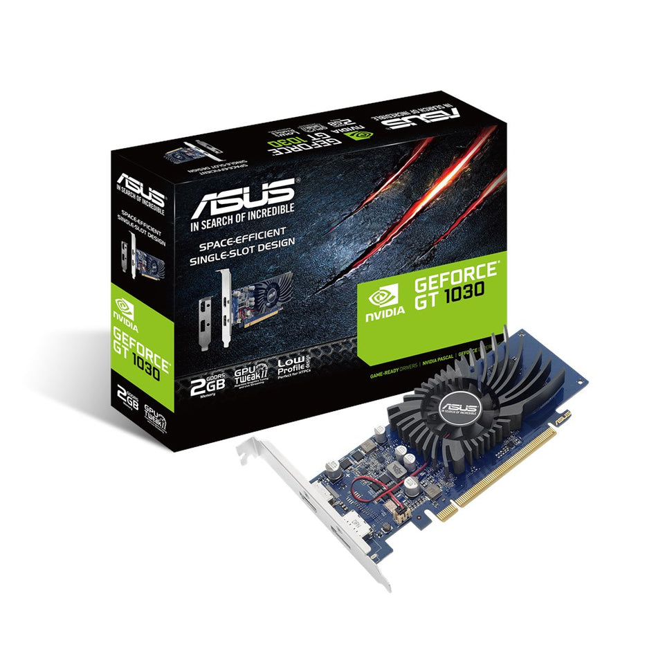 ASUS GT1030-2G-BRK 2GB GDDR5 HDMI DP LP