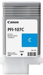 Canon Original PFI-107C Druckerpatrone - cyan (6706B001)