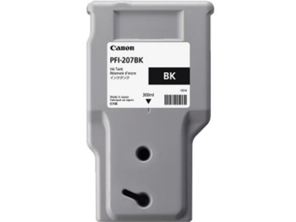 Canon Original PFI-207BK Druckerpatrone - schwarz 300ml