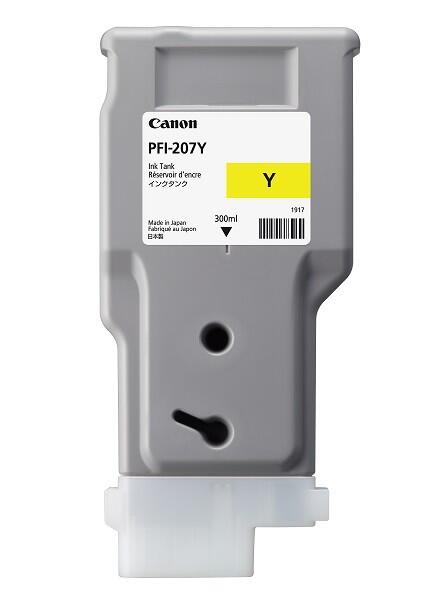 Canon Original PFI-207Y Druckerpatrone - gelb 300ml