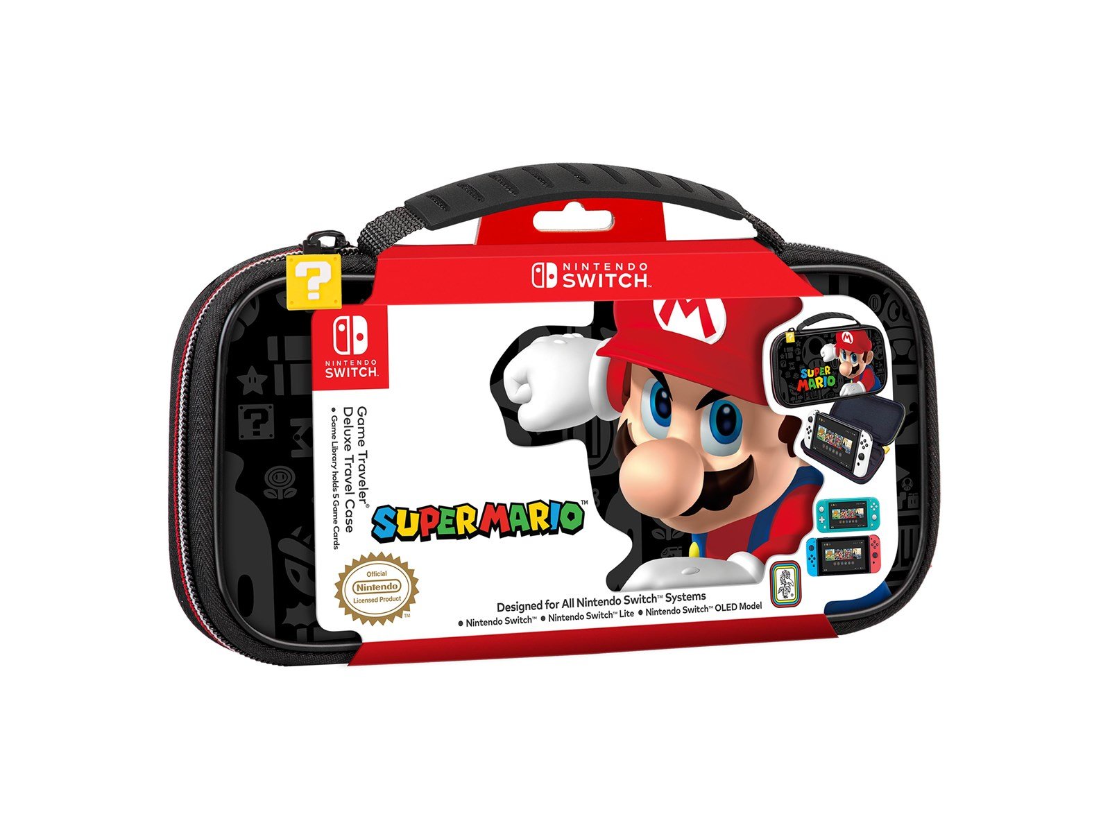 BigBen Interactive Official Case - Super Mario (Nintendo Switch) - Miscellaneous Zubehör für Spielkonsole - Nintendo Switch