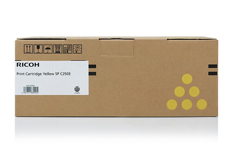 Ricoh Original Type SP C250E Toner - gelb (407546)