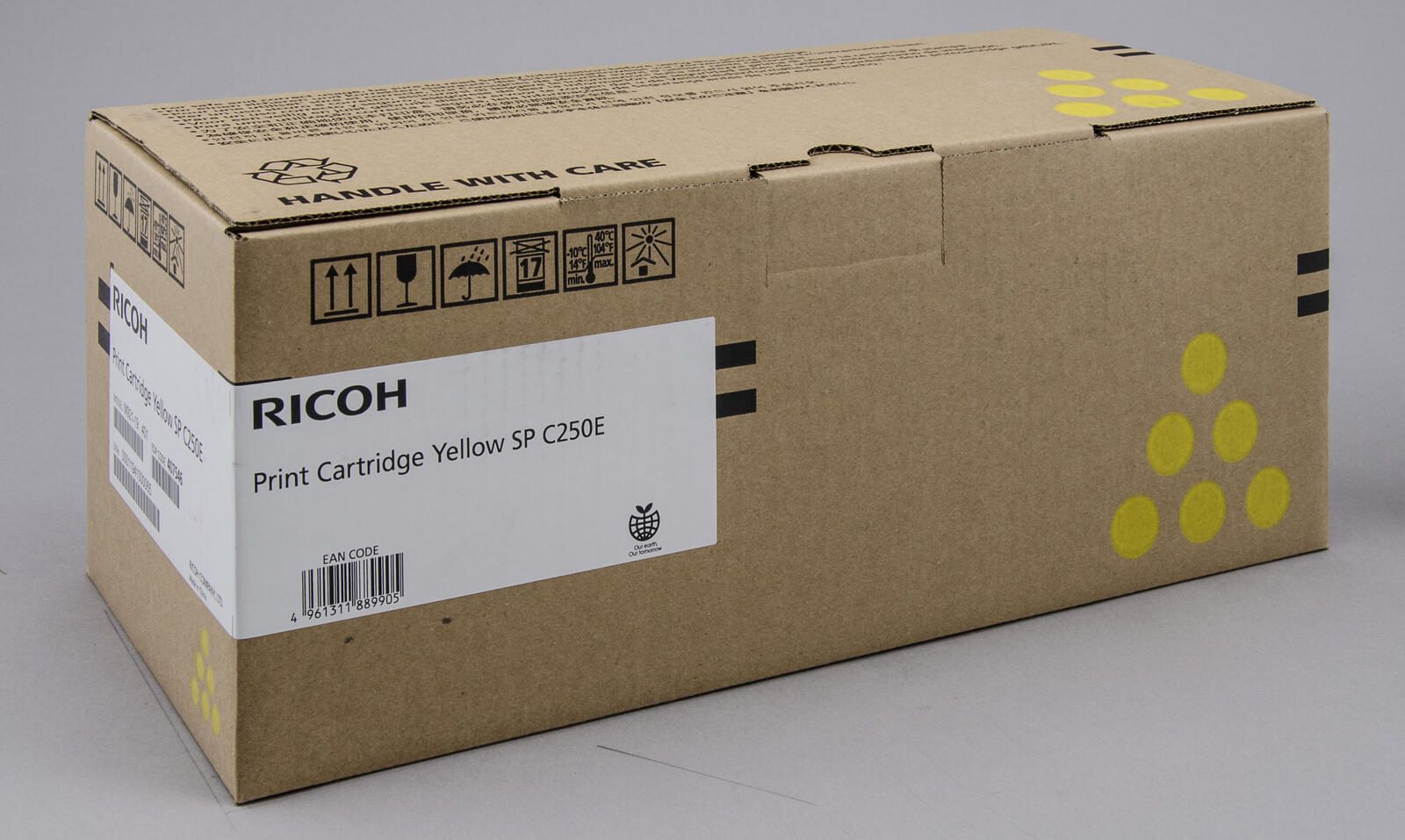 Ricoh Original Type SP C250E Toner - gelb (407546)