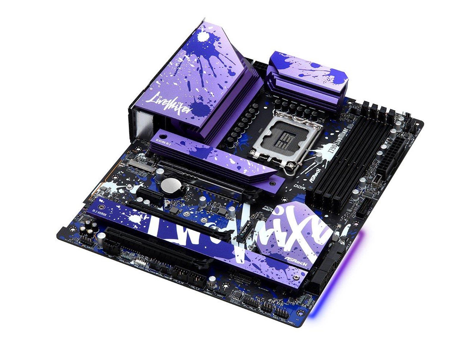 ASRock Z790 LiveMixer Mainboard - Intel Z790 - Intel LGA1700 socket - DDR5 RAM - ATX