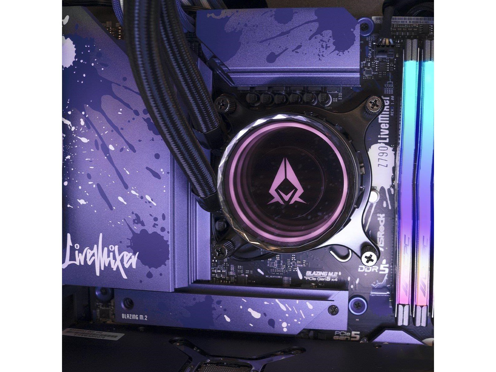 ASRock Z790 LiveMixer Mainboard - Intel Z790 - Intel LGA1700 socket - DDR5 RAM - ATX