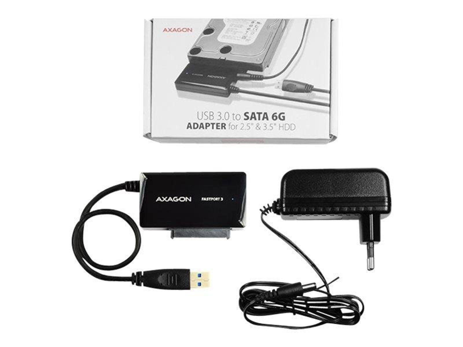 AXAGON ADSA-FP3 - storage controller - SATA 6Gb/s - USB 3.0
