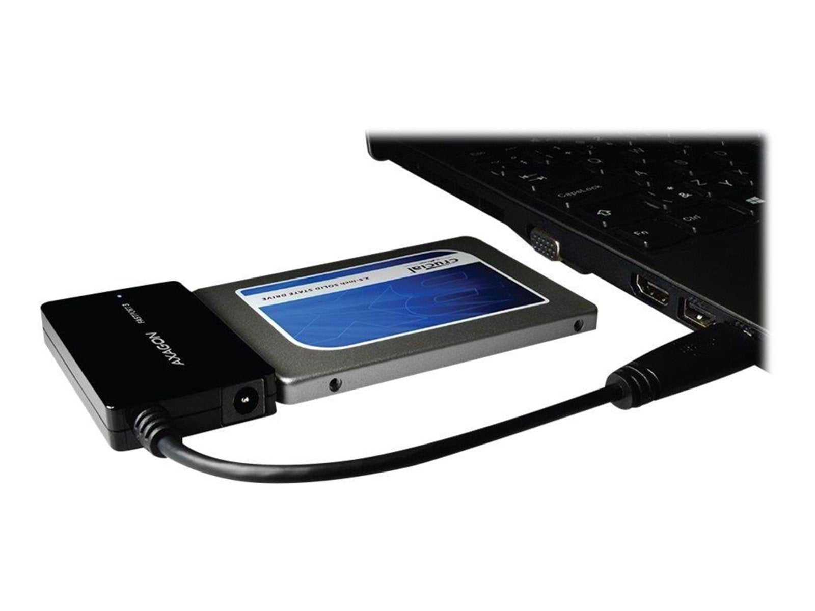 AXAGON ADSA-FP3 - storage controller - SATA 6Gb/s - USB 3.0