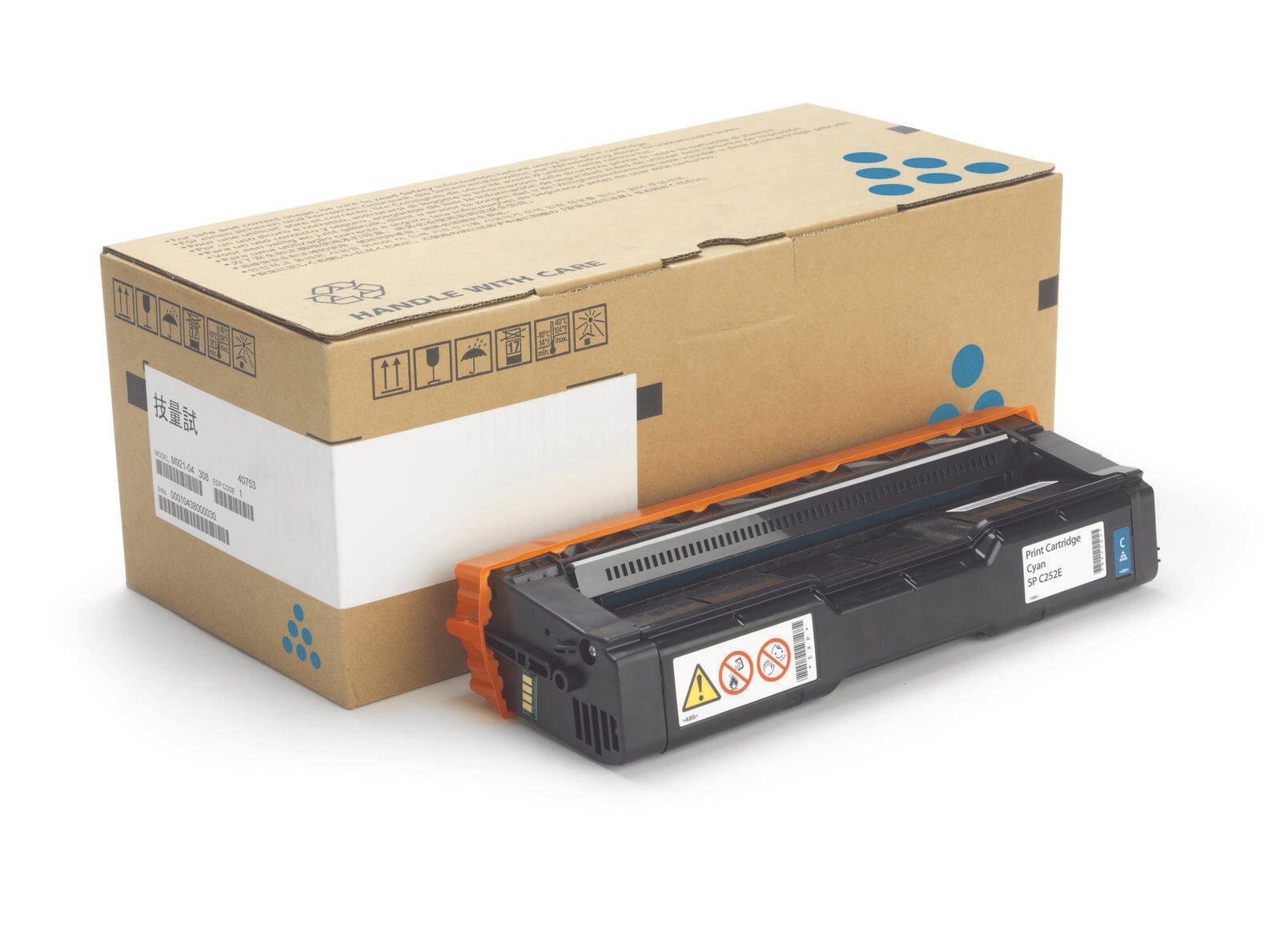 Ricoh Original Type SP C252E Toner cyan 4.000 Seiten (407532) für SP C252DN/SF