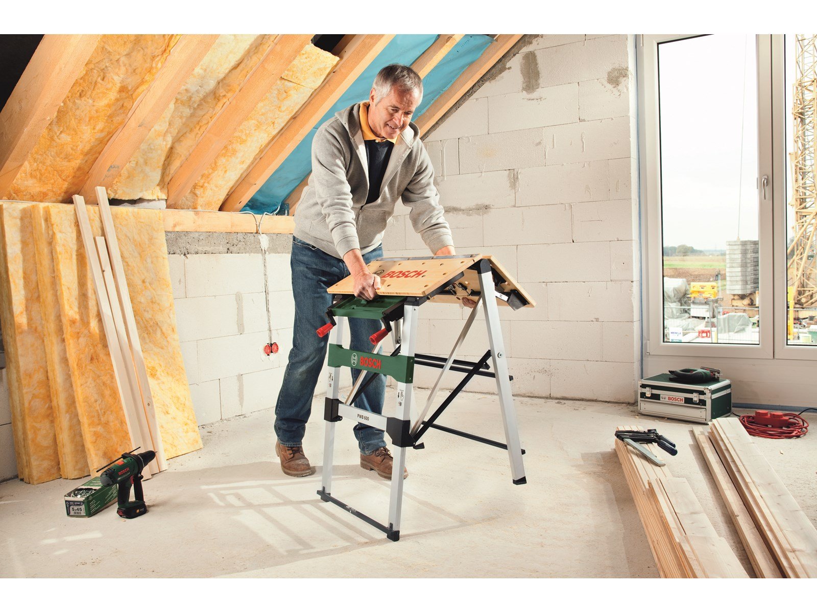 Bosch Green bosch work benchpwb 600