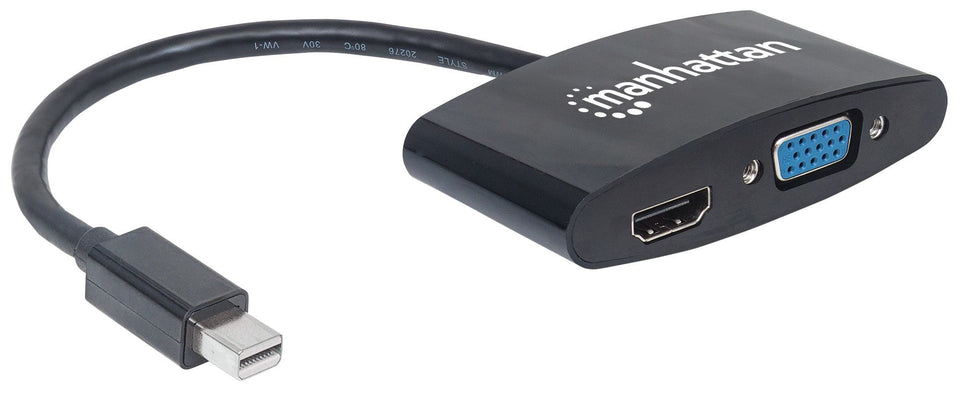 MANHATTAN 2-in-1 Mini-DisplayPort-Adapter HDMI/VGA-Buchse 4K