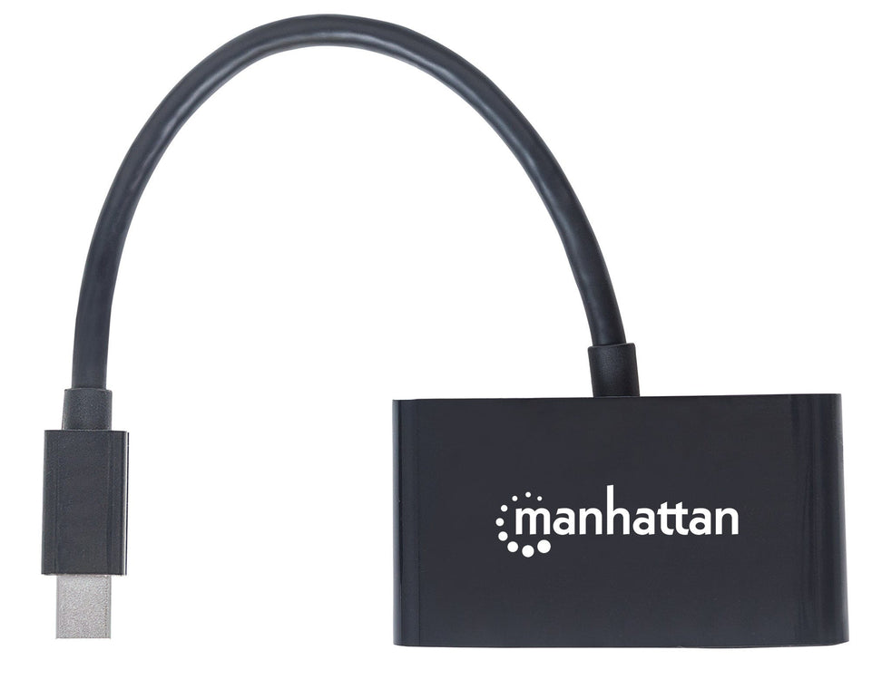 MANHATTAN 2-in-1 Mini-DisplayPort-Adapter HDMI/VGA-Buchse 4K