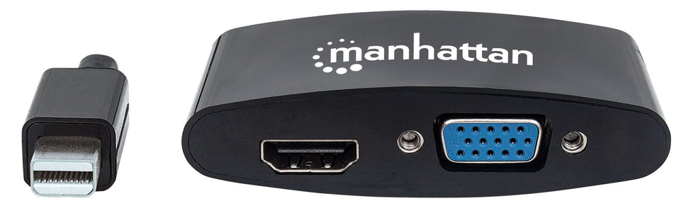 MANHATTAN 2-in-1 Mini-DisplayPort-Adapter HDMI/VGA-Buchse 4K