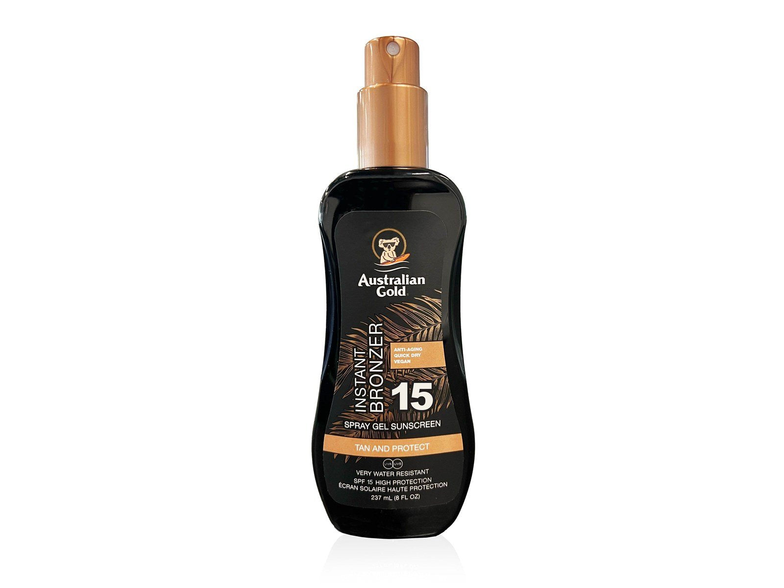 Australian Gold Sunscreen Spray Gel w. Instant B