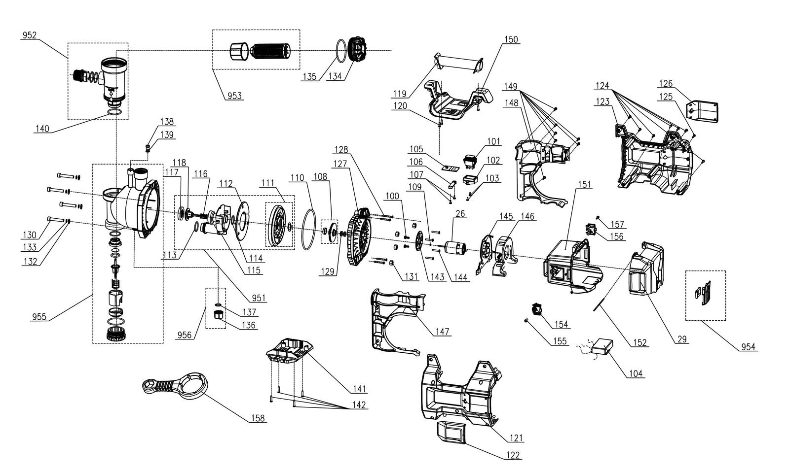 Einhell Akku-Gartenpumpe AQUINNA 18/30 F LED (4180430)