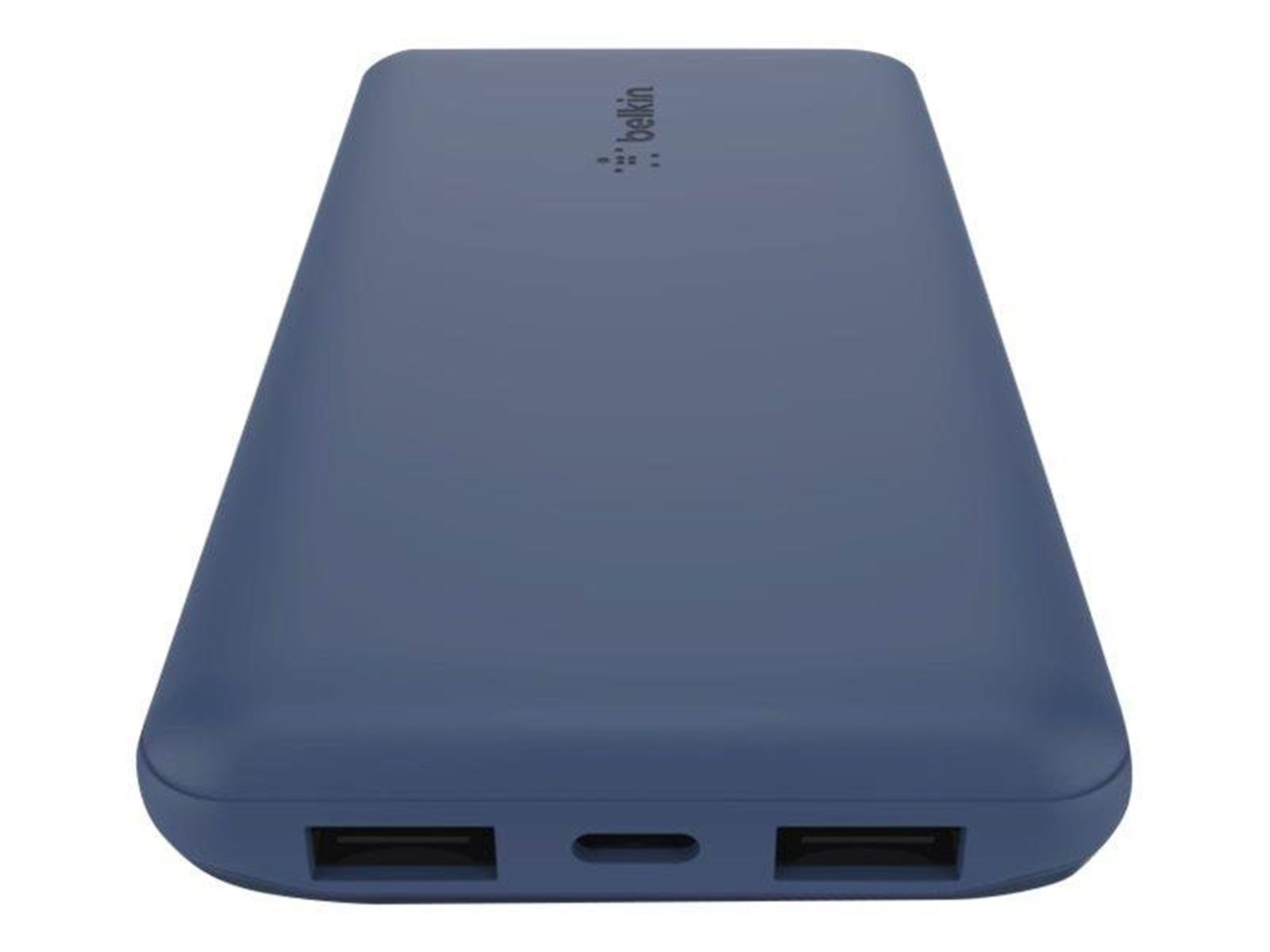 Belkin BOOST CHARGE power bank - 2 x USB 24 pin USB-C - 18 Watt Powerbank (Akku) - 10000 mAh