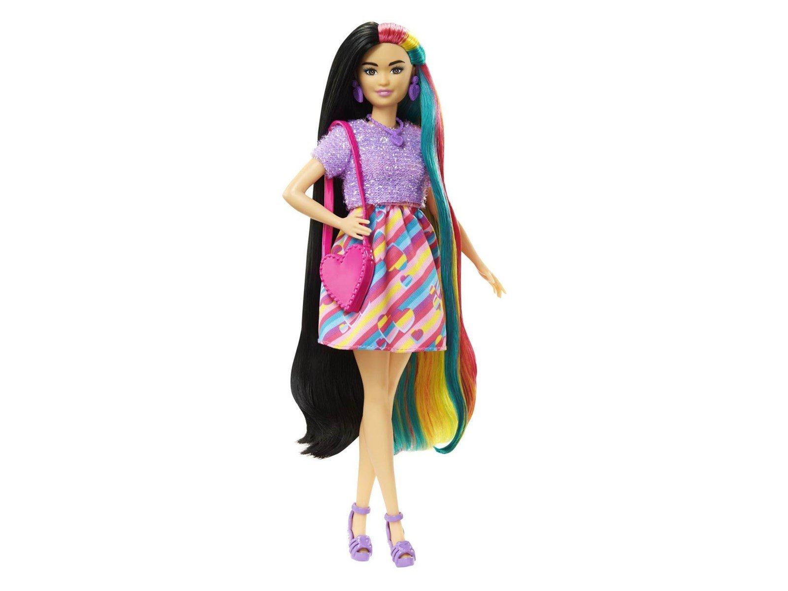 Barbie Totally Hair Heart-themed Petite Doll