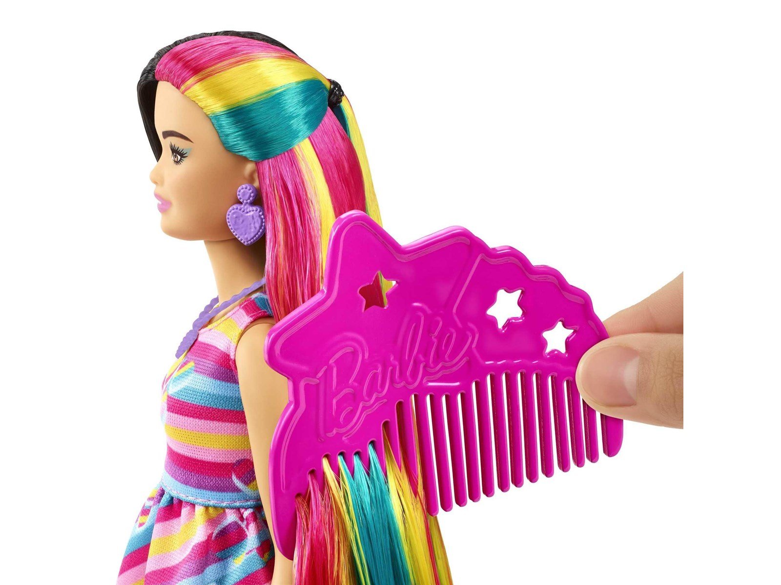 Barbie Totally Hair Heart-themed Petite Doll